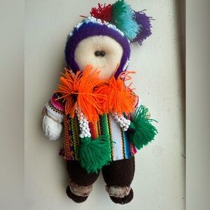 San Manuelito Handmade Doll Cusco Peru 🇵🇪